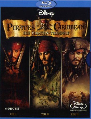 Pirates of the Caribbean - Die Piraten-Trilogie (6 Blu-rays)