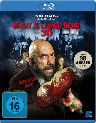 Night of the Living Dead 3D (Ungeschnittene Fassung) (inkl. 2 3D-Brillen) [3D Blu-ray]