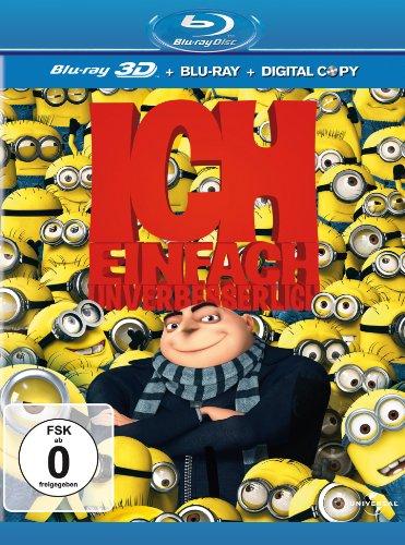 Ich - Einfach unverbesserlich Limited Edition im Schuber (2D + 3D Version, Blu-ray 3D)