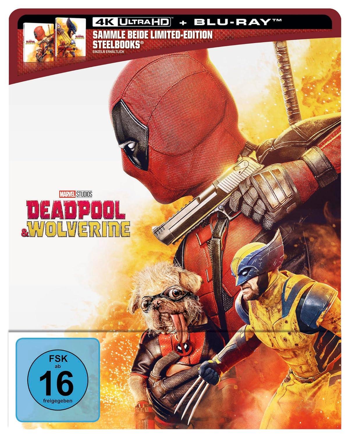 Deadpool & Wolverine – Limitiertes Steelbook DEADPOOL