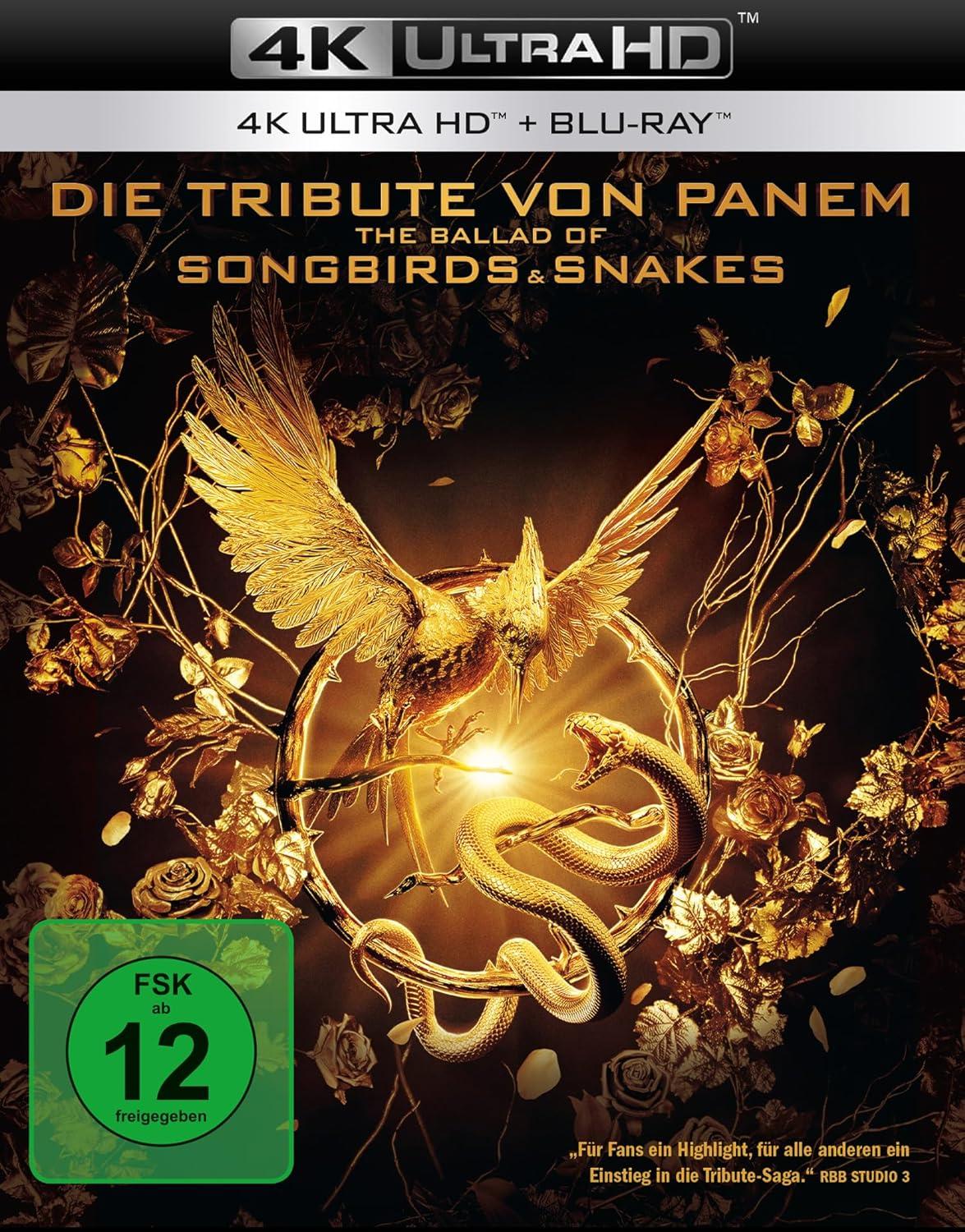 Die Tribute von Panem - The Ballad of Songbird & Snakes (4K Ultra HD)