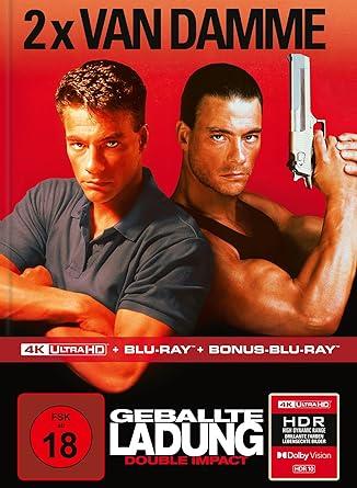 Geballte Ladung – Double Impact - Limitiertes Mediabook - Cover A (4K Ultra HD)