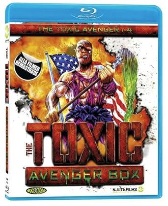 The Toxic Avenger 1-4 Box (region B import)
