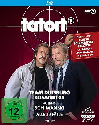 Tatort Duisburg - 40 Jahre Schimanski - Gesamtedition: Alle 29 Folgen inkl. Zahn um Zahn und Zabou (Fernsehjuwelen)