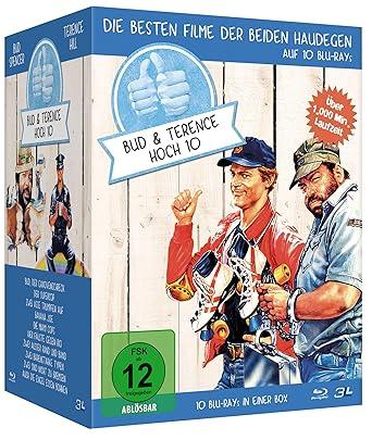 BUD SPENCER & TERENCE HILL Hoch 10 - 10er Blu-ray Haudegen-Box