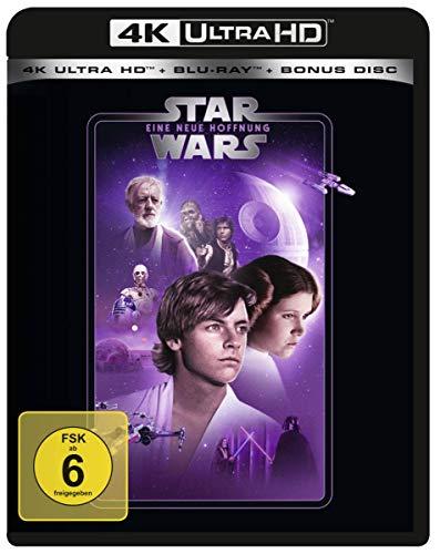 Star Wars Episode 4, Eine neue Hoffnung 4K,1 UHD-Blu-ray + 2 Blu-ray: USA