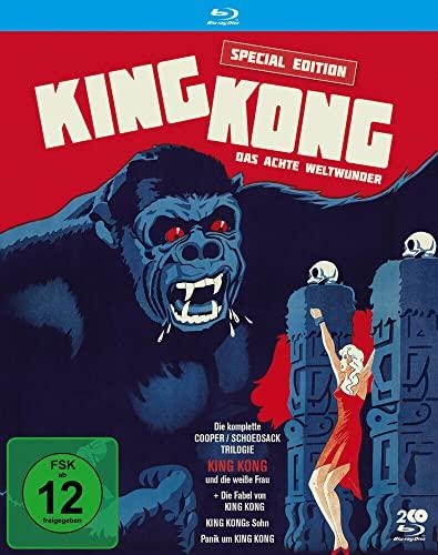 King Kong - Das achte Weltwunder: Die komplette Cooper-/Schoedsack-Trilogie (Special Edition) + Originalsynchro "Die Fabel von King Kong" (Filmjuwelen)