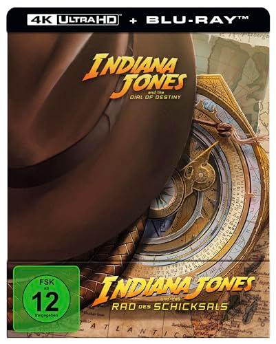 Indiana Jones und das Rad des Schicksals UHD BD (Lim. Steelbook): 4K Ultra HD Blu-ray + Blu-ray / Steelbook