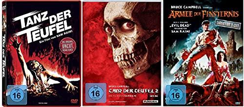Tanz der Teufel Teil 1+2+3 (1-3) Uncut [DVD Set]