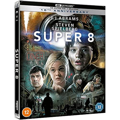 Super 8 4K, Blu-ray, Steelbook, 4K UHD Blu-ray + Blu-ray, 10TH Anniversary Edition, Zavvi exklusive, mit deutschem Ton auf beiden Discs, Uncut, Regionfree