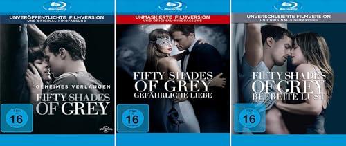 Fifty Shades of Grey 1 - 3 Geheimes Verlangen - Gefährliche Liebe - Befreite Lust