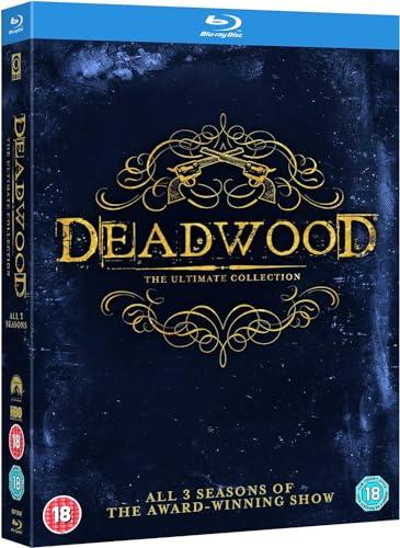 Deadwood Blu-ray Komplettbox Staffel 1+2+3 / Season 1-3 [in Deutsch und Englisch]