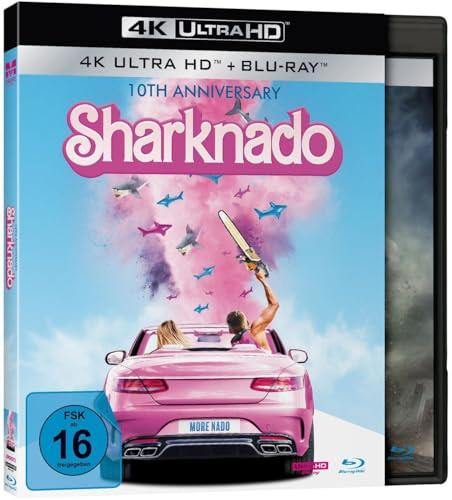 Sharknado - More Sharks more Nado Extended 4K-Edition (UHD+Blu-ray Sonderauflage im rosa Schuber, limitiert auf 500 Stück)