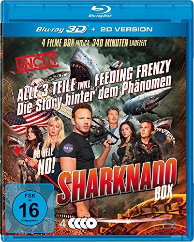 Sharknado 1-3 Box-Edition (3 Blu-rays 3D inkl. 2D Versionen plus Bonus DVD)