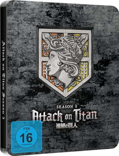 Attack on Titan - Staffel 3 - Gesamtausgabe - Steelbook - Blu-ray - Limited Edition
