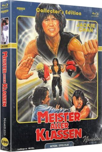 Jackie Chan - Meister aller Klassen - Teil 1 - 4K UHD + Blu-Ray - 2-Disc Mediabook ( The Young Master / See Dai Chut Ma / Shi Di Chu Ma / Genc Üstat ) - Cover C - limitiert auf 500 Stück