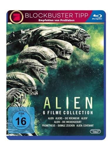 Alien - 6 Filme Collection,6 Blu-rays