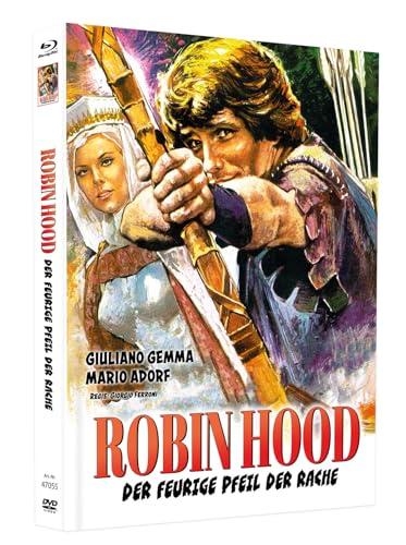Robin Hood - Der feurige Pfeil der Rache - Mediabook - Cover B - Limited Edition auf 111 Stück (Blu-ray+DVD) (+ Bonus-DVD)
