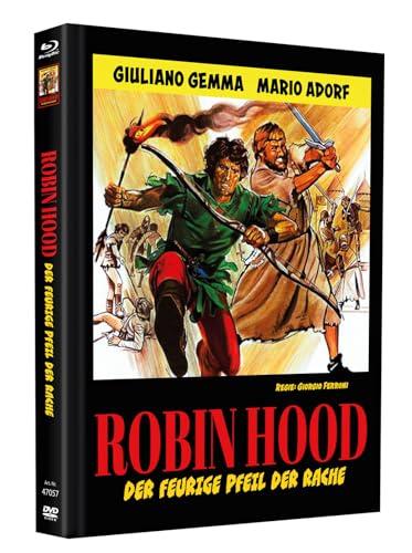 Robin Hood - Der feurige Pfeil der Rache - Mediabook - Cover D - Limited Edition auf 99 Stück (Blu-ray+DVD) (+ Bonus-DVD)