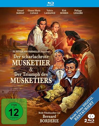 Die Ritter von Pardaillan Doppelbox: 1. Der scharlachrote Musketier (1962) / 2. Der Triumph des Musketiers (1964) (beide Filme restauriert) (2 Blu-rays)