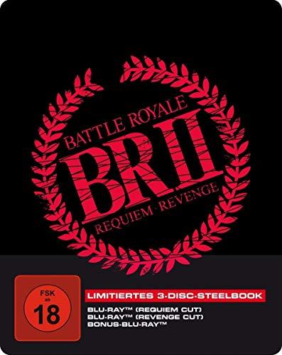 Battle Royale 2 – 3-Disc Steelbook inkl. Requiem Cut, Revenge Cut und Bonus-BD