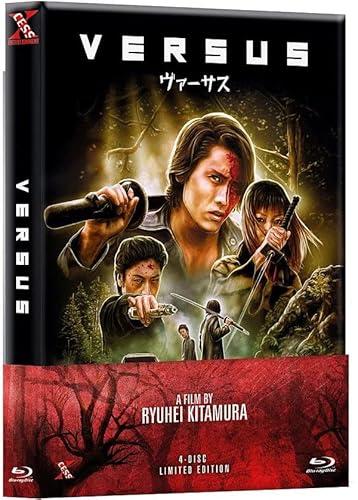 Versus - Mediabook - Cover B Wattiert - Uncut - Limited Edition (2 Blu-rays + 2 DVDs)