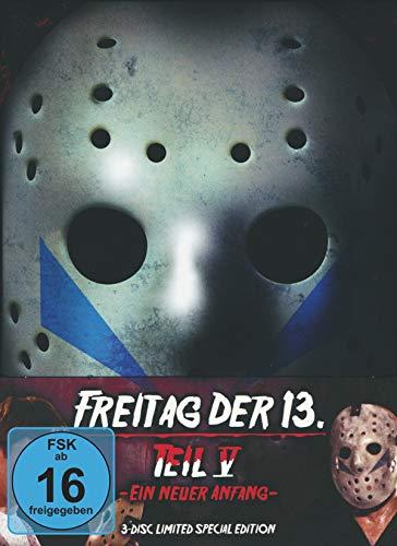 Freitag, der 13. - Teil 5: Ein neuer Anfang - Uncut - Mediabook (+ DVD) (+ Bonus-DVD)