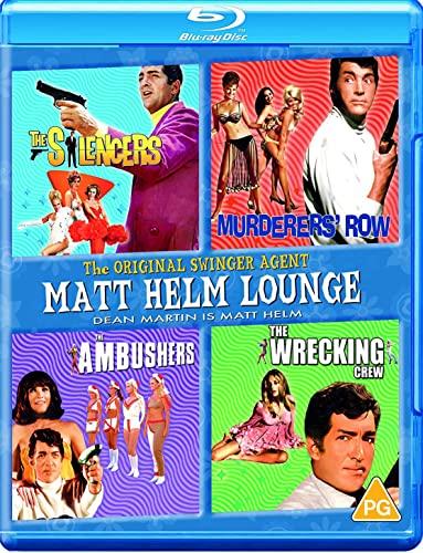 Matt Helm Lounge: The Silencers/Murderers Row/The Ambushers/The Wrecking Crew Blu-Ray [1966]