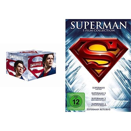 Smallville: Die komplette Serie & Superman - Die Spielfilm Collection [5 DVDs]