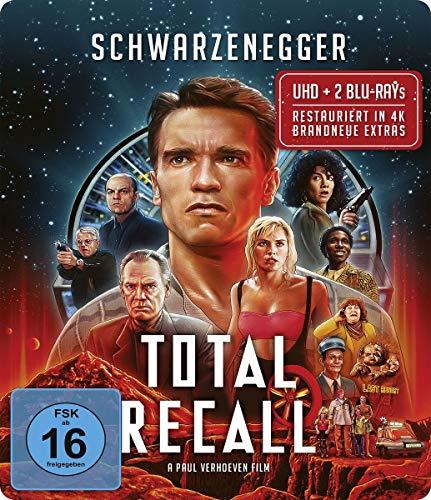 Total Recall / Uncut / Limited Steelbook Edition (4K Ultra-HD + Blu-ray 2D + Bonus-Blu-ray)