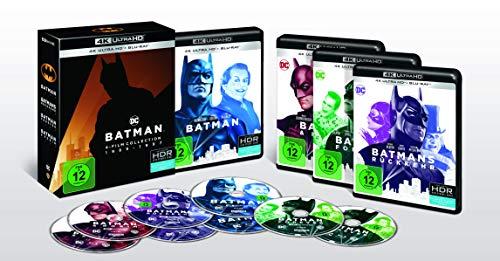 Batman 1-4 - 4K Collection (4K Ultra-HD + Blu-rays) (8 Discs)
