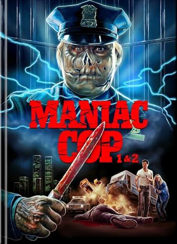 Maniac Cop 1 & 2 [2 4K UHD+ 2 Blu-Ray] Cover B - Mediabook - uncut
