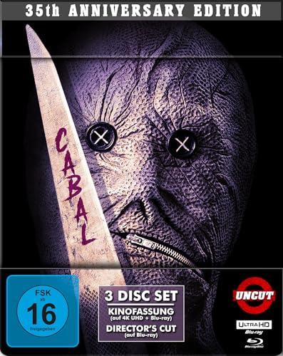 Cabal - Die Brut der Nacht - 35th Anniversary Limited Steelbook Edition (4K Ultra HD + 2Blu-Rays) - 35th Anniversary Limited Steelbook Edition