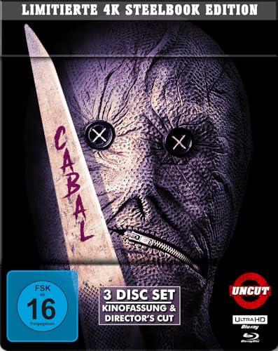 Cabal - Die Brut der Nacht (4K UHD+2Blu-Rays) - SteelBook - uncut