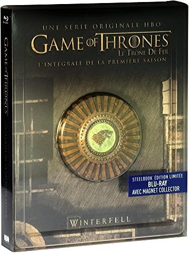 Game of Thrones Steelbook komplette Staffel 1 - EU IMPORT mit deutscher Sprache - mit Magnet "Haus Stark"