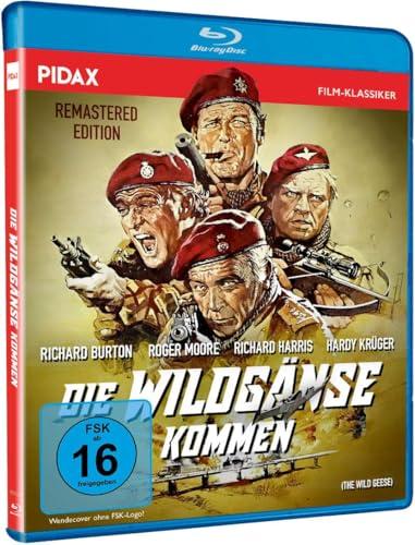 Die Wildgänse kommen - Remastered Edition (The Wild Geese) / Spektakuläre Söldner Action Film mit Richard Burton und Roger Moore in brillanter Bildqualität