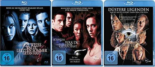Ich weiß, was du letzten Sommer getan hast + Ich weiß noch immer, was Du letzten Sommer getan hast + Düstere Legenden [Blu-ray Set]