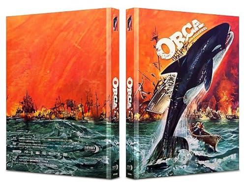 Orca - der Killerwal - Limited Uncut 222 Edition ( DVD + Blu-ray Disc ) - Mediabook - Cover D