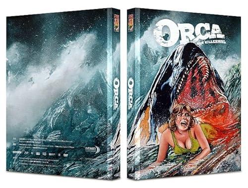 Orca - der Killerwal - Limited Uncut 333 Edition ( DVD + Blu-ray Disc ) - Mediabook - Cover B