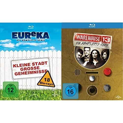 EUReKA: Kleine Stadt grosse Geheimnisse - Die komplette Serie [18 Blu-rays]& Warehouse 13: Die komplette Serie [15 Blu-rays]