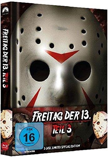 Freitag, der 13. Teil 3 (Uncut) (+ Mediabook + DVD)