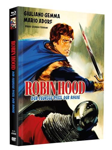 Robin Hood - Der feurige Pfeil der Rache - Mediabook - Cover E - Limited Edition auf 99 Stück (Blu-ray+DVD) (+ Bonus-DVD)