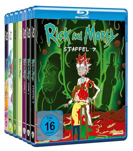 Rick and Morty - Die kompletten Staffeln 1-7 im Set (7 Blu-ray)