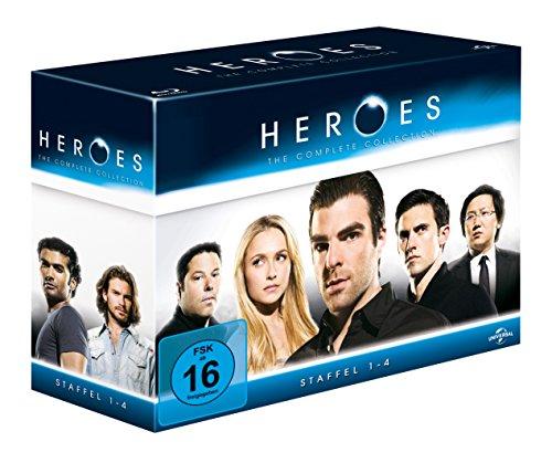 Heroes: The Complete Collection - Staffel 1-4 [Limited Edition] [17 Blu-rays]