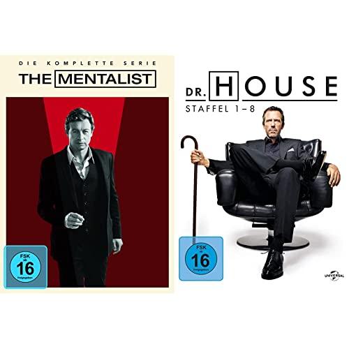 The Mentalist Komplettbox (exklusiv bei Amazon.de) [Limited Edition] & Dr. House - Die komplette Serie
