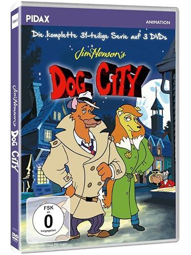 Jim Henson’s Dog City – Die komplette Kult-Zeichentrickserie mit 31 Episoden von den Machern der „Fraggles“ [3 DVDs]