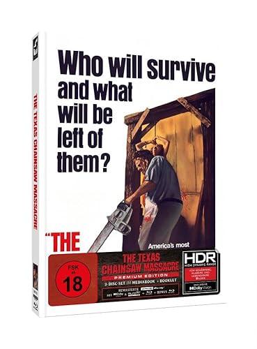 The Texas Chainsaw Massacre - 4K Mediabook ( Das texanische Kettensägenmassaker - Das Original - Uncut ) 3 Disc 4K UHD + 2 Blu-Ray - US-Kino Artwork - limitiert auf 500 Stück - Cover B