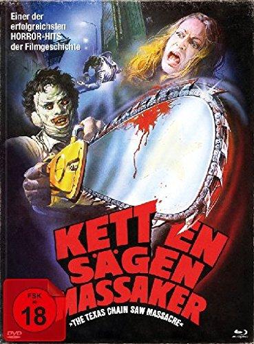 Texas Chainsaw Massacre - Kettensägen Massaker - Mediabook/Limitiert auf 1000 Stück (+ DVD + Bonus-Blu-ray)