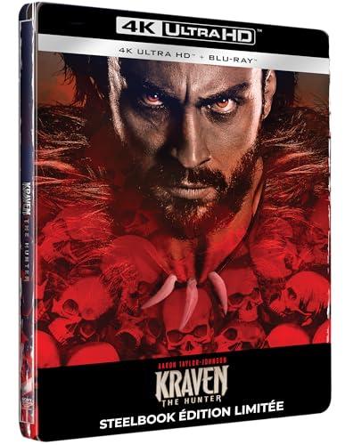KRAVEN THE HUNTER - COMBO UHD 4K + BD - STEELBOOK - EDITION LIMITÉE