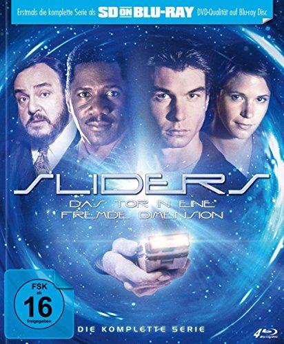 Sliders - Das Tor in eine fremde Dimension - Die komplette Serie - Mediabook (SD on Blu-ray) (Limited Edition)